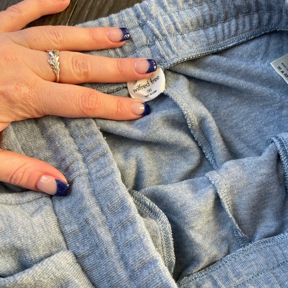 Aritzia Wilfred Free Heathered Dune Blue Yael Jogger - Picture 6 of 11